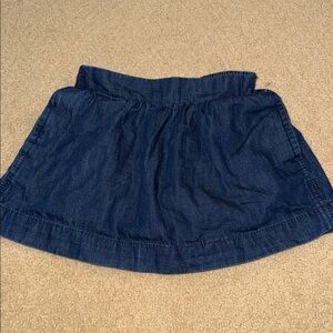 Cat & Jack Dark Blue Denim Girls Skirt